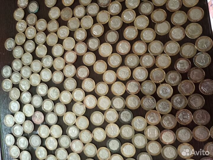 Монеты 10р биметалл юбилейные