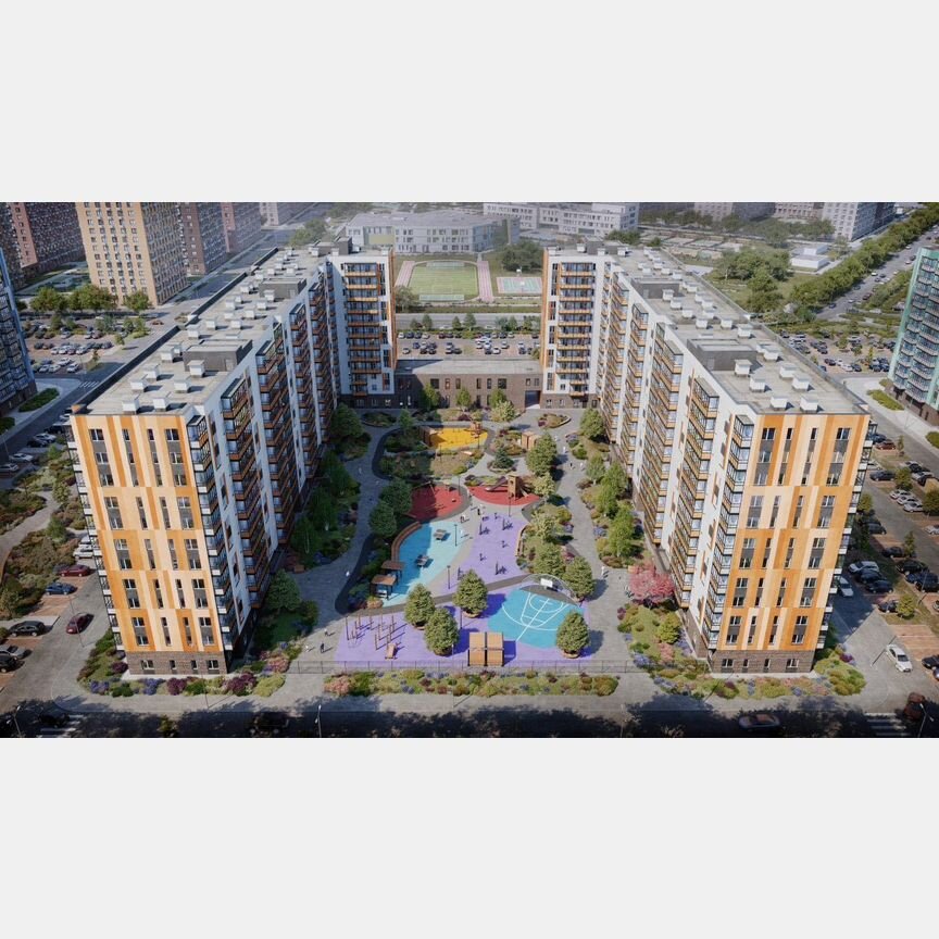 Квартира-студия, 26,2 м², 2/12 эт.