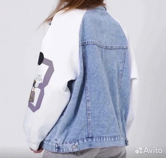 Джинсовая куртка новая 48р