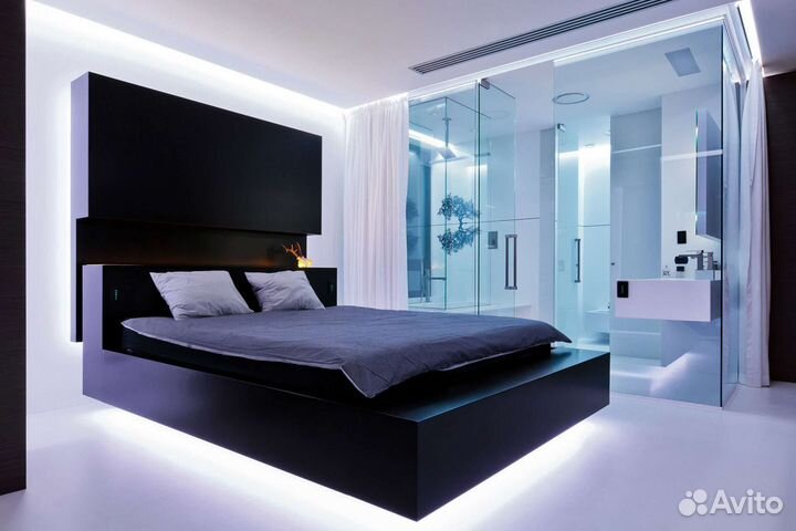 Подсветка под кровать, диван