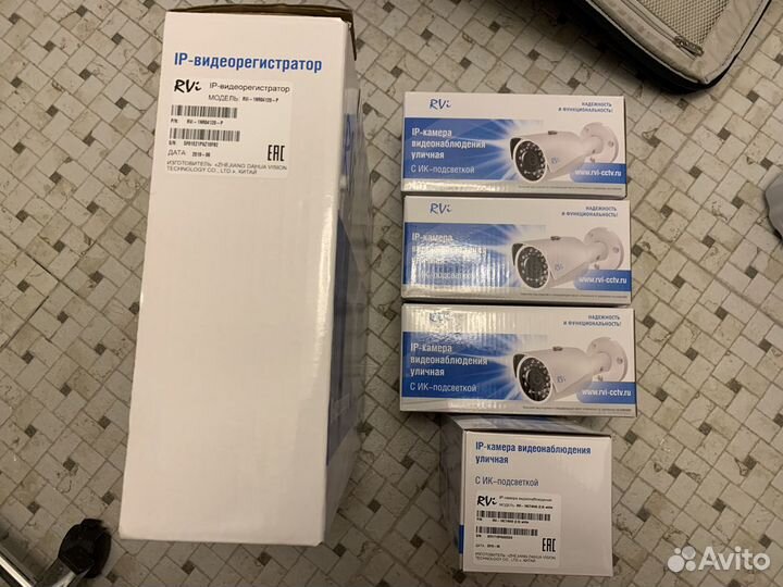 Комплект видеонаблюдения ip rvi