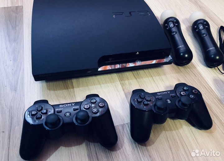 PS3 Playstation 3 sony PS3 + 38 игр FIFA GTA 5