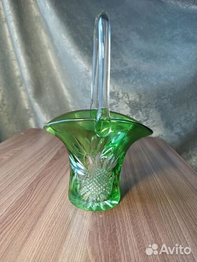 Конфетница цветная Богемия