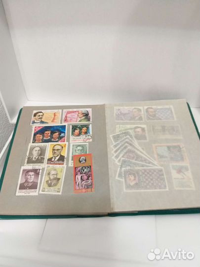 2 альбома с марками