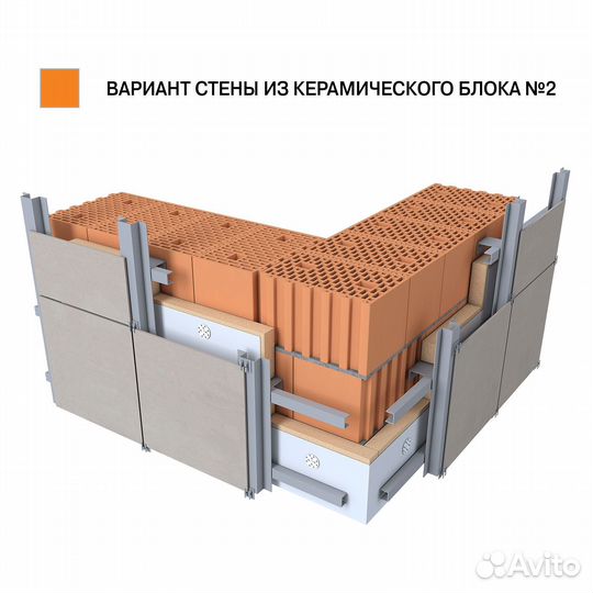 Керамический блок 38 Ceramic Thermo