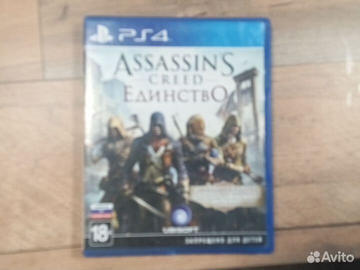 Игры для приставок ps4 Assassin's creed Unity