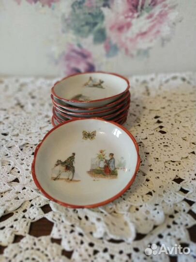 Чайный сервиз Шинуазри китайский стиль/Коллекционн