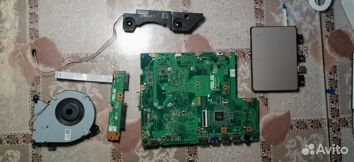 Ноутбук asus x540bp на детали