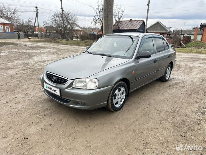 Hyundai Accent 1.5 МТ, 2003, 265 000 км