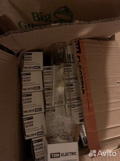 Лампа галогеновая высокого давления 400 Вт 6000 К