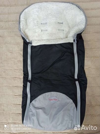 Конверт зимний меховой 