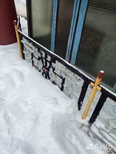 Чугунный забор