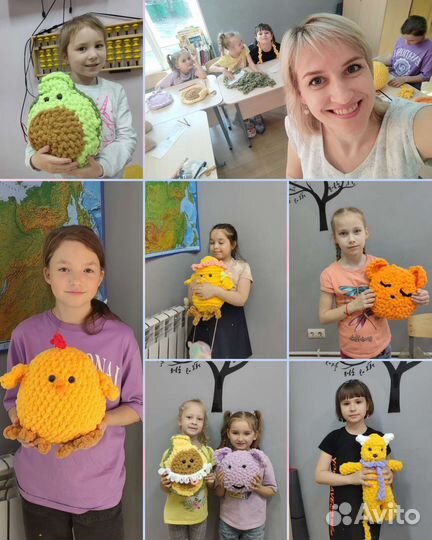 Мастер-класс по вязанию из Alize puffy для детей