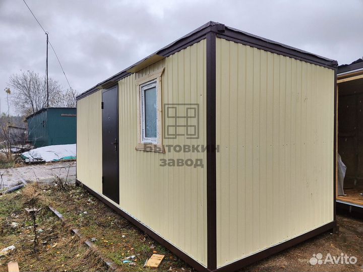 Блок контейнер 6*2,4м для строителей