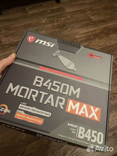 Материнская плата MSI B450M mortar MAX