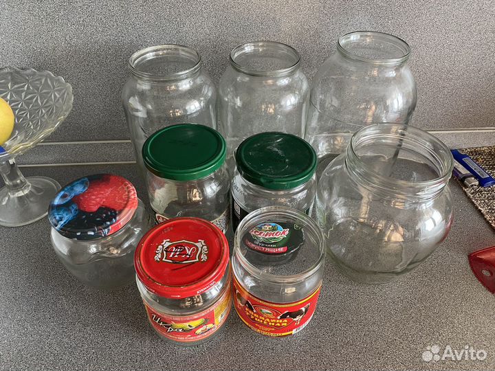 Банки стеклянные