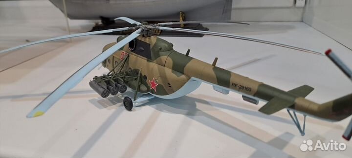 Модель вертолета ми-8мт