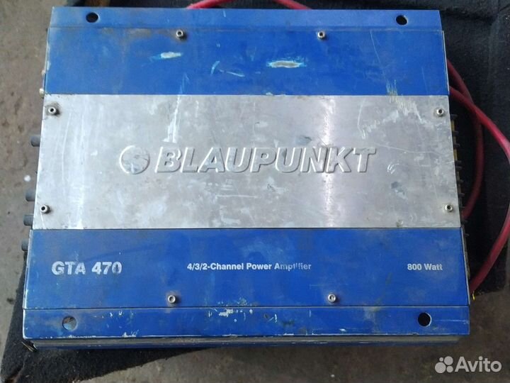 Усилитель мощности звука Blaupunkt