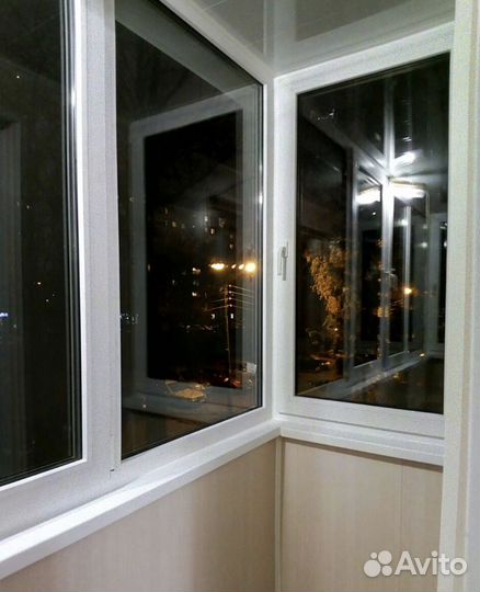 Окно пластиковое глухое