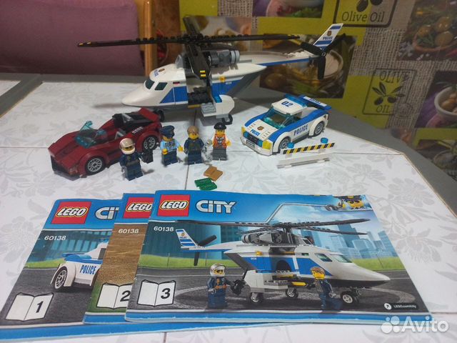 60138 Lego City Стремительная погоня