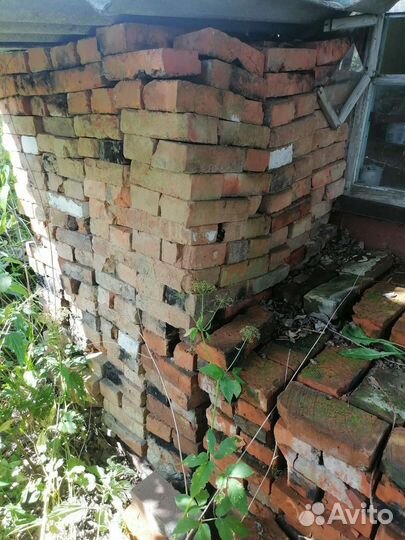 Кирпич красный бу