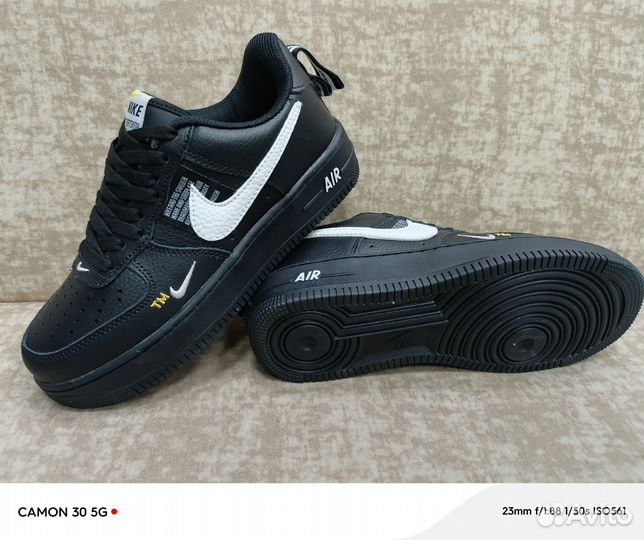 Nike Air Force TM (р. 36-46) кожаные