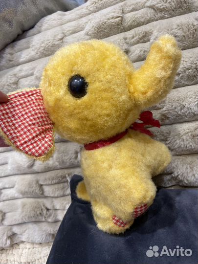 Слон плюшевый СССР