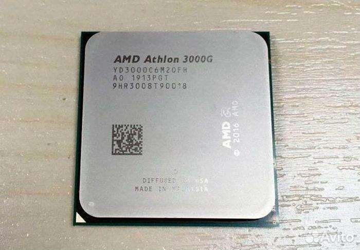 Процессор Athlon 3000g