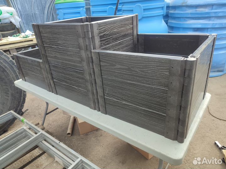 Высокие надежные грядки из композита