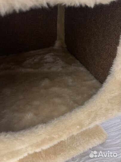 Когтеточка домик для кошки бу