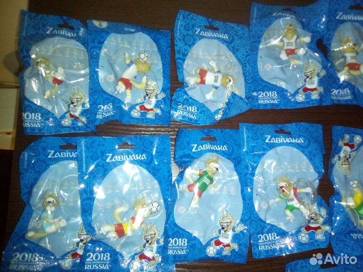 Коллекция фигурок Забивака чм2018