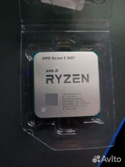 Процессор amd ryzen 5 3600