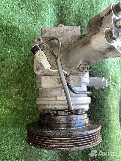 Компрессор кондиционера 4S-FE Toyota Mark II SX80