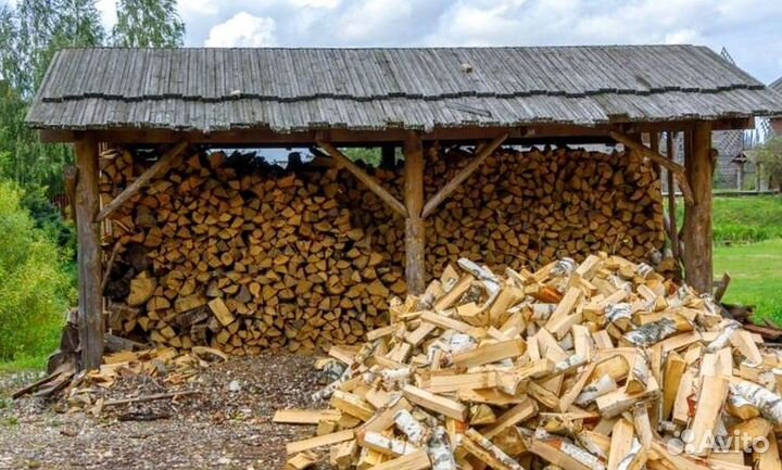 Дрова чурками