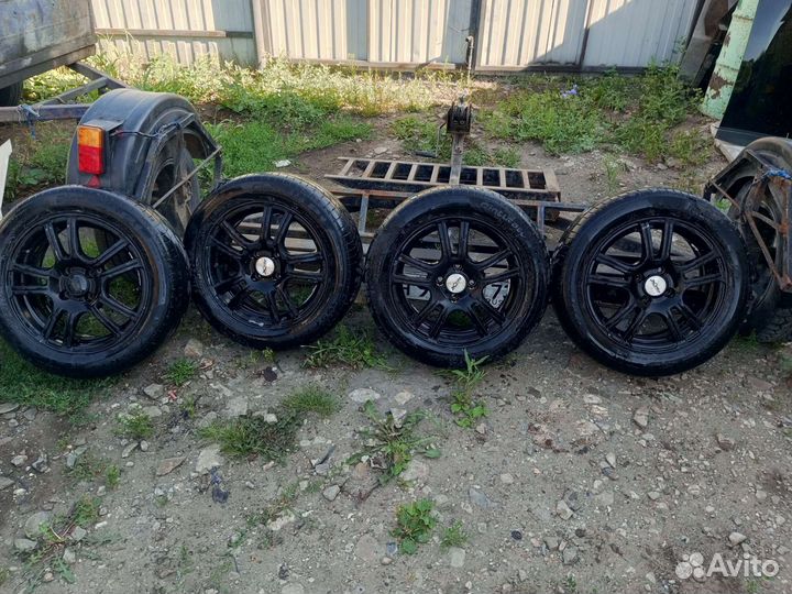 Комплект летних колес на литье на ваз R15