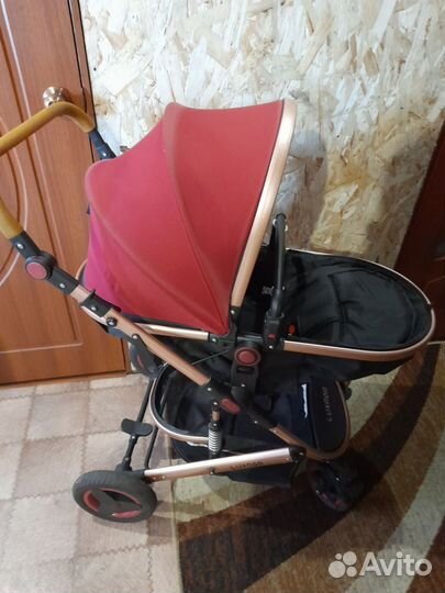 Мегаудобная Прогулочная коляска 3 в 1 luxmom