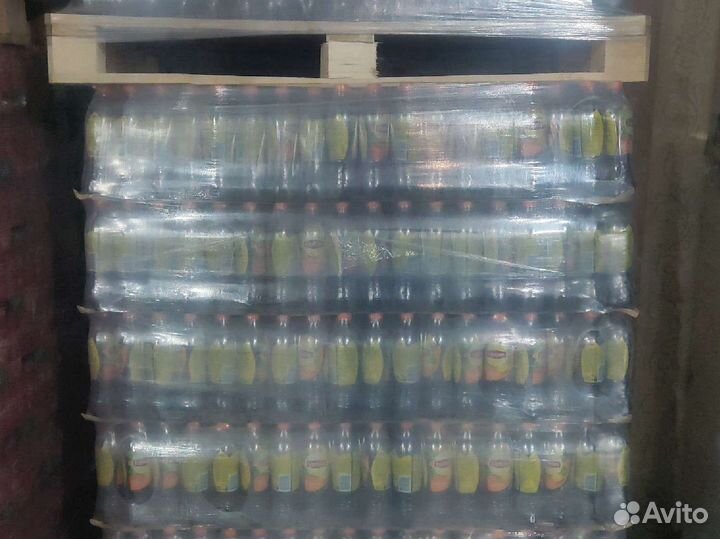 Липтон 0,5 зелёный персиковый