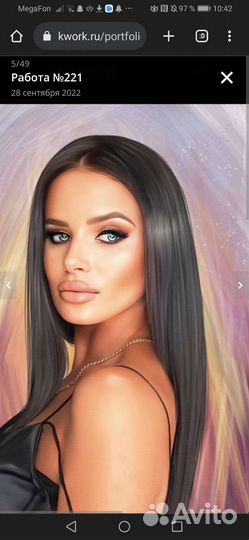 Кто умеет отрисовывать волосы в фотошопе