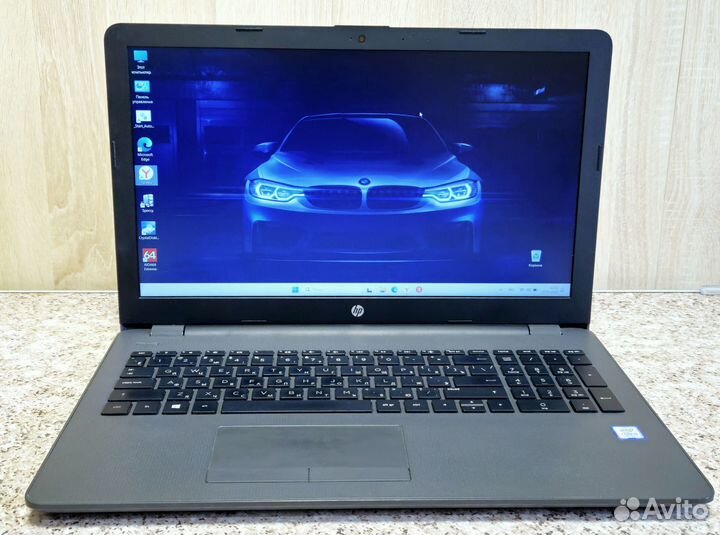 Мощный ноутбук для работы HP/i3-7/озу16Gb/SSD128/F