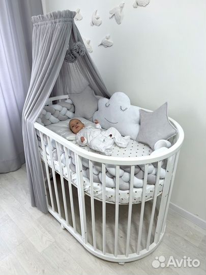 Детская кровать бук 8/1