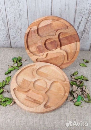 Менажница деревянная