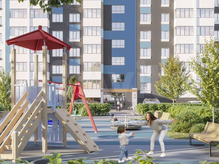 1-к. квартира, 36,1 м², 2/8 эт.