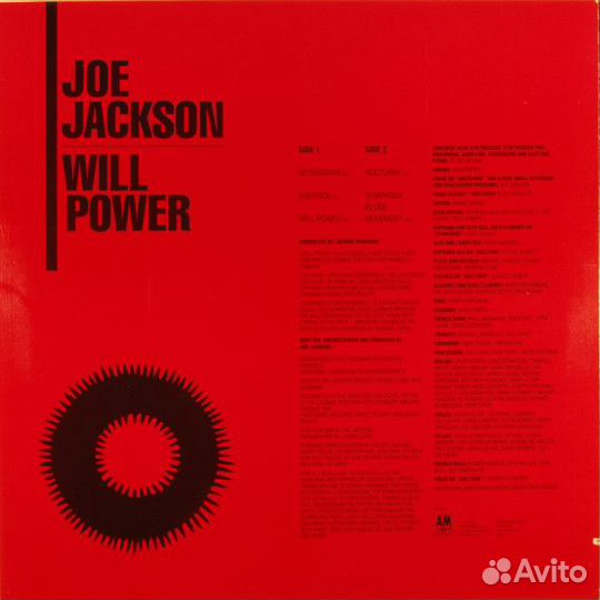 Пластинка LP Джо Джексон Joe Jackson – Will Power