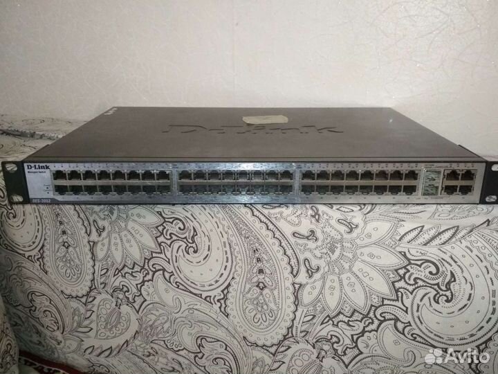 Коммутатор d-link des-3052
