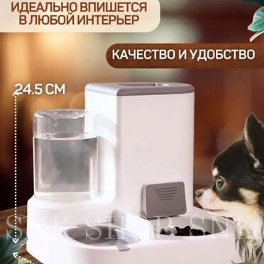 Автоматическая кормушка для кошек и собак