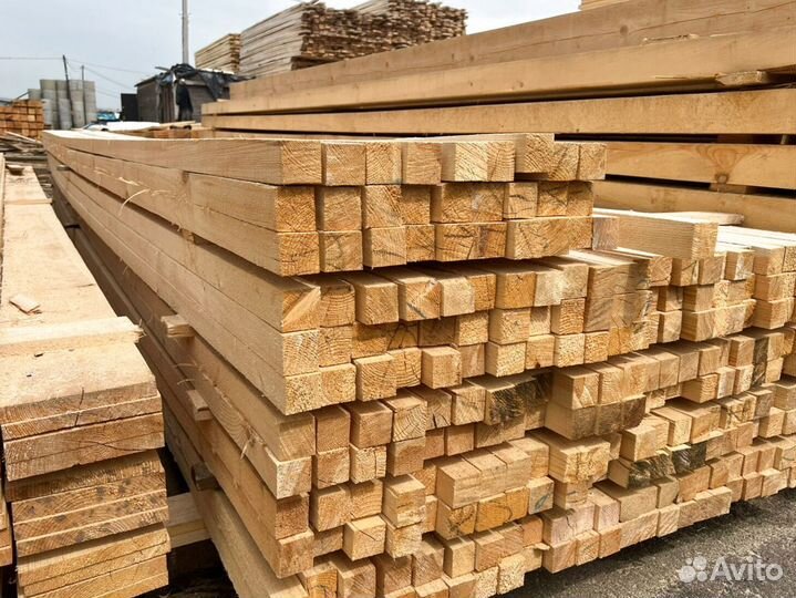 Доска обрезная 25х150х6000мм от производителя