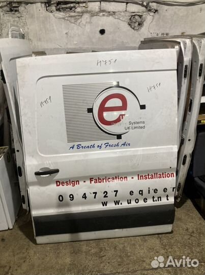 Дверь сдвижная на Форд Транзит/Ford Transit