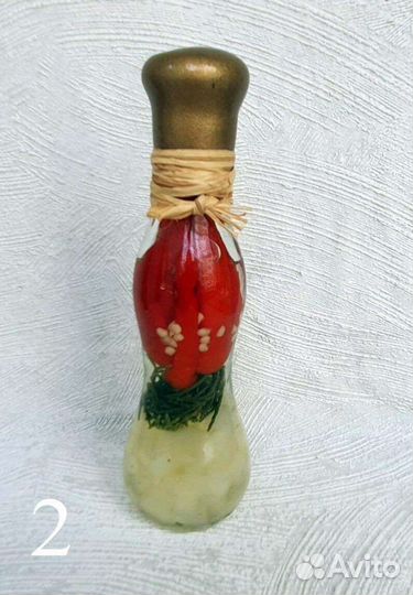 Овощи натуральные в бутыле