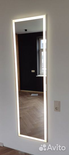 Зеркала ростовое напольное с подсветкой/панно