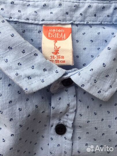 Рубашка Koton р.92-98